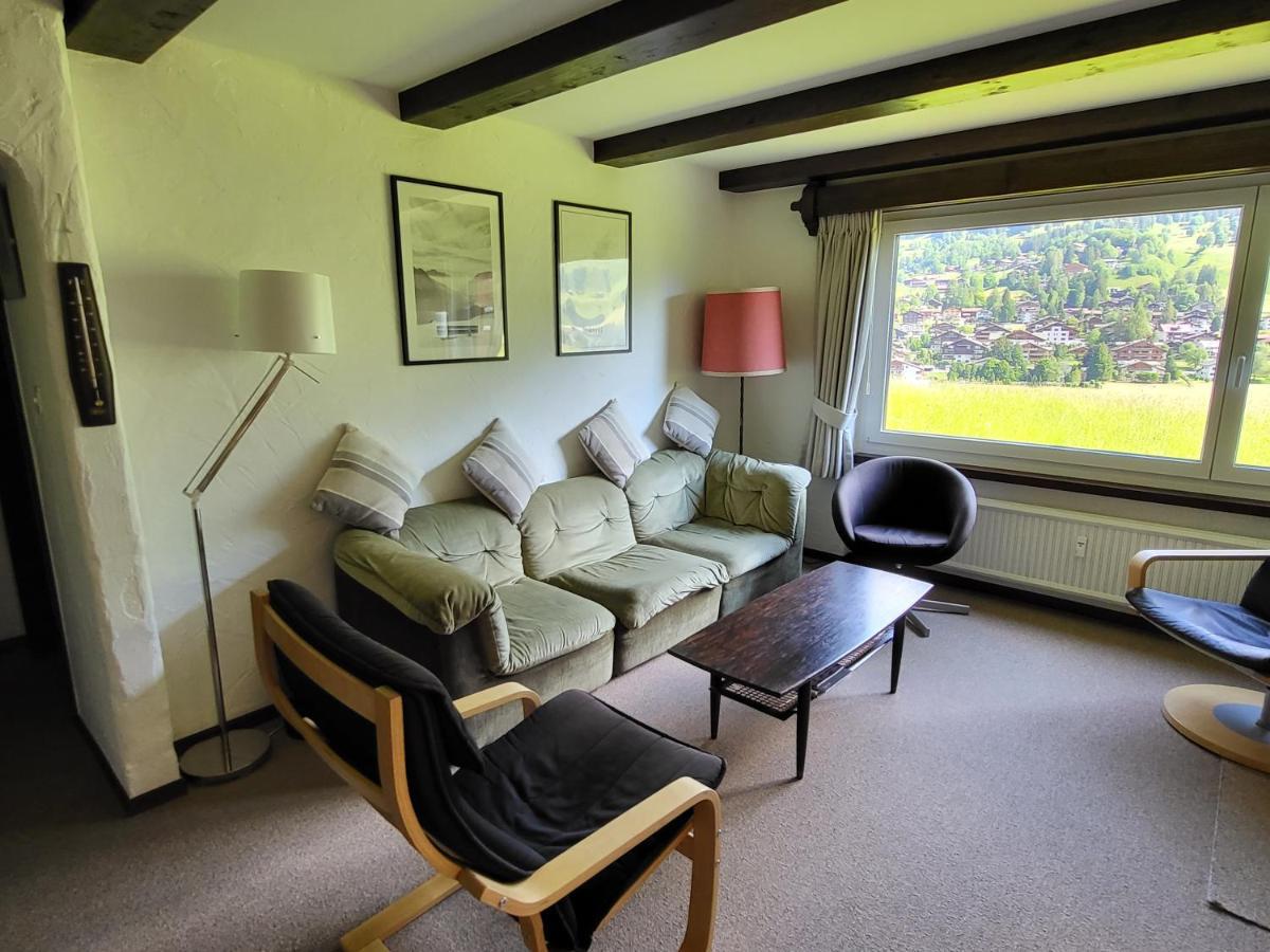 Appartement In Hus Signal Met Prachtig Uitzicht Op De Bergen Klosters-Serneus Exterior foto