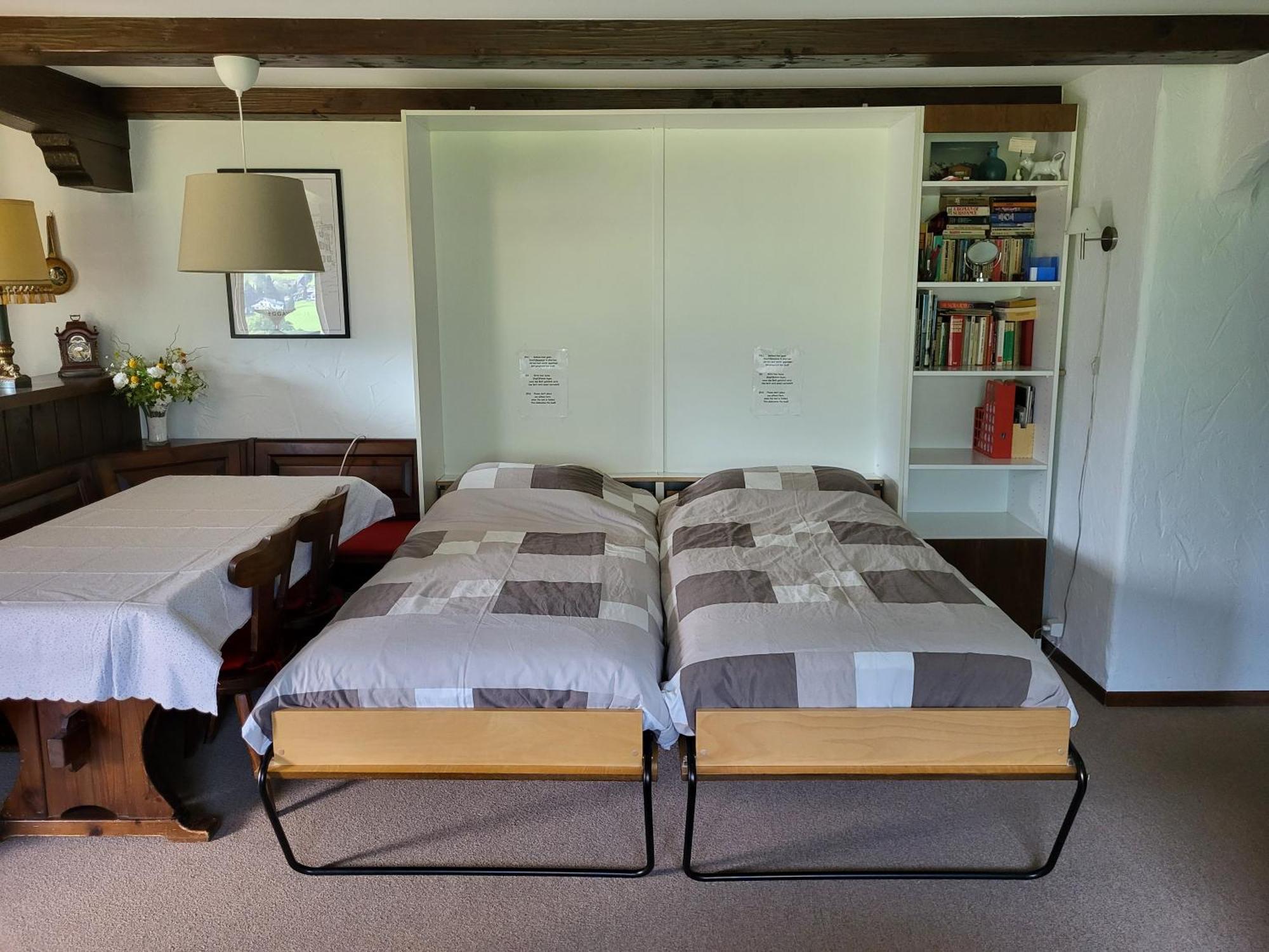 Appartement In Hus Signal Met Prachtig Uitzicht Op De Bergen Klosters-Serneus Exterior foto
